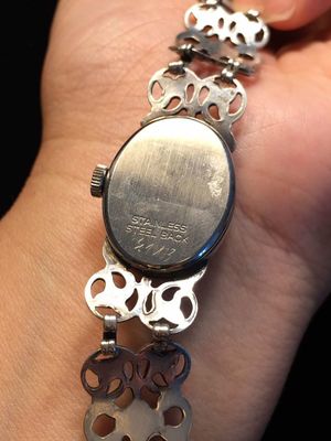 欧洲古董首饰 - 835银手表 正常走 18cm